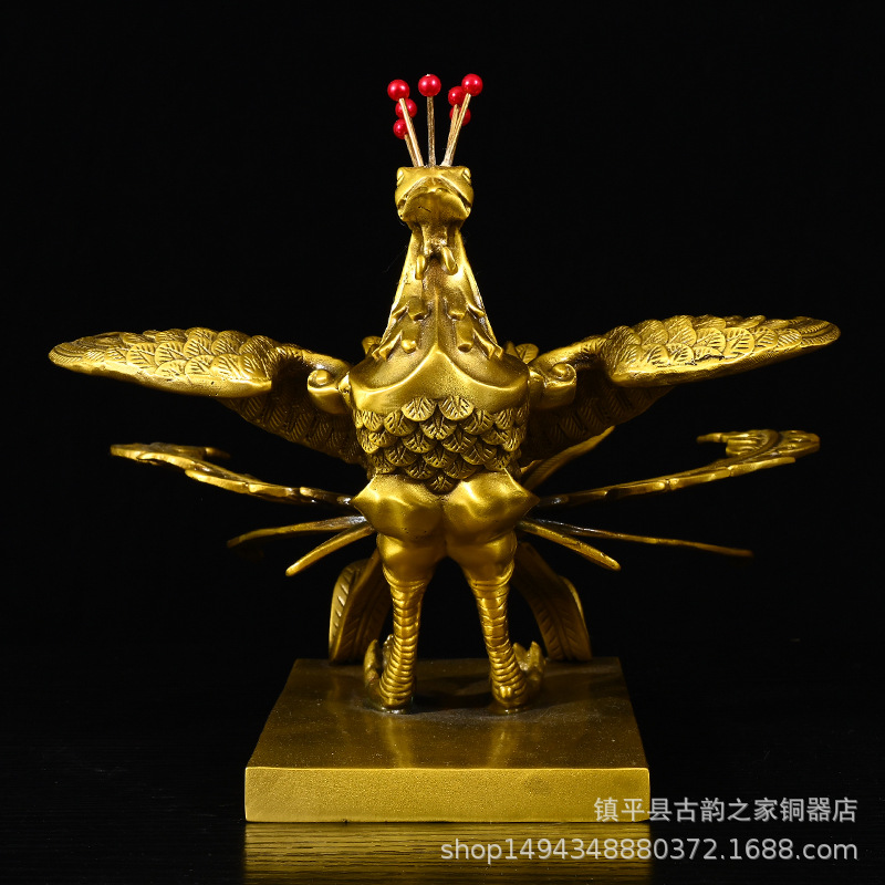 Office Furniture Phoenix - Ornament Messing Han Lucky Charm Woonkamer