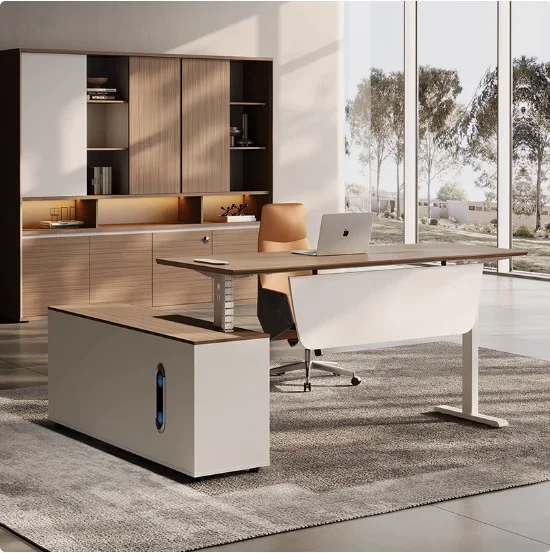 Modern eenvoudig bureau CEO ba - Office Furniture Logo recensie en prijs