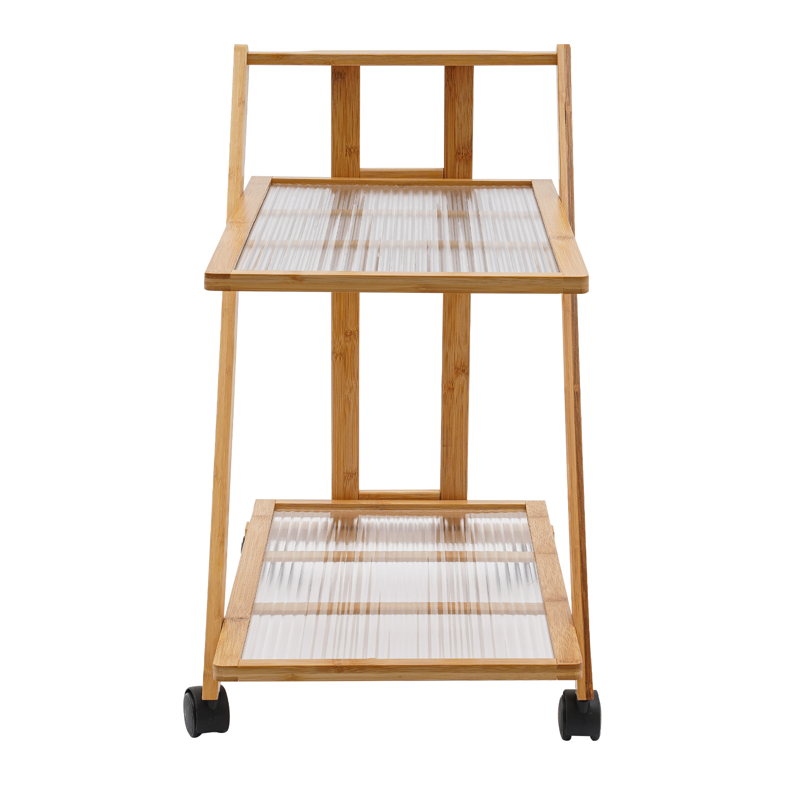 2-laags rollend karretje van b - Book Cart Rolling recensie en prijs