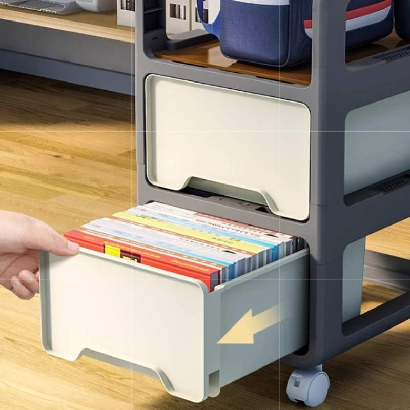 Moderne minimalistische rolwag - Book Cart Rolling recensie en prijs