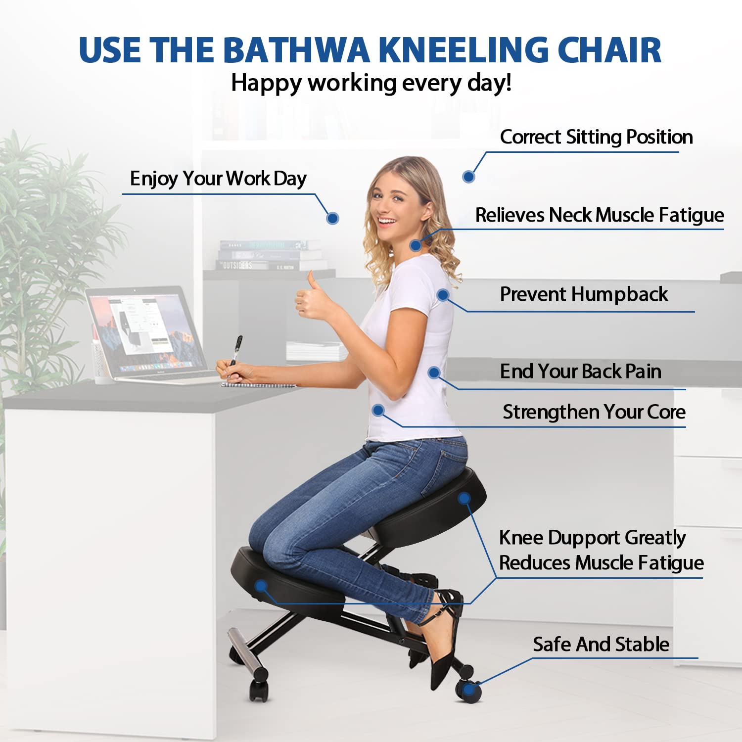 Ergonomische knielstoel voor k - Furniture Chairs For Office recensie en prijs