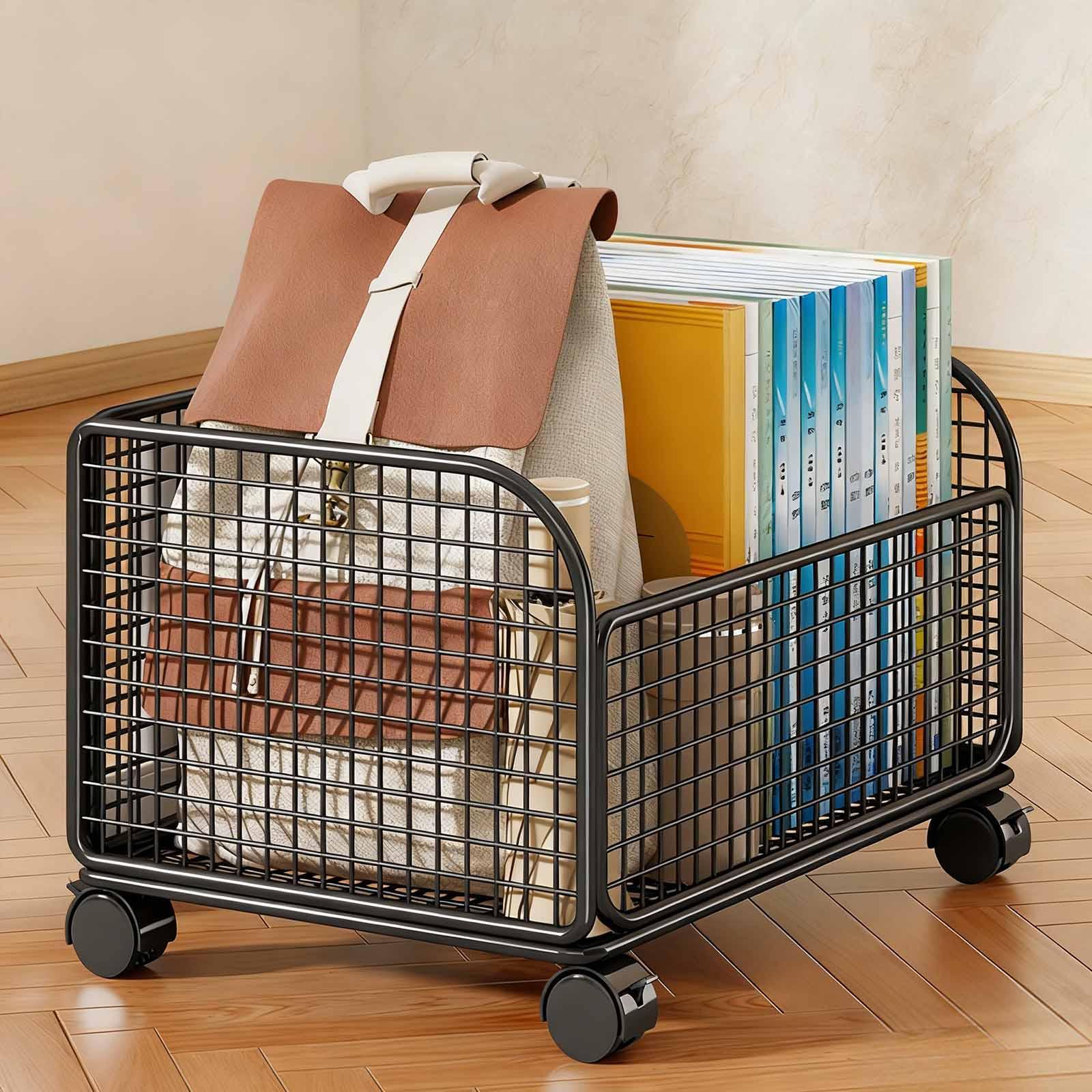 Rolbare mapenkar, opbergruimte - Book Cart Rolling recensie en prijs