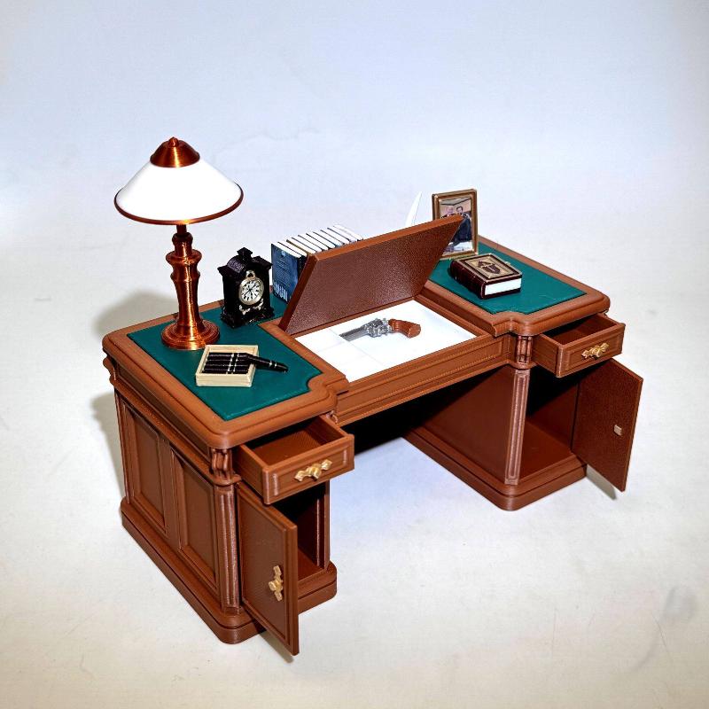 1:12 Schaal Dollhouse Mini Vin - Office Furniture And Desks recensie en prijs