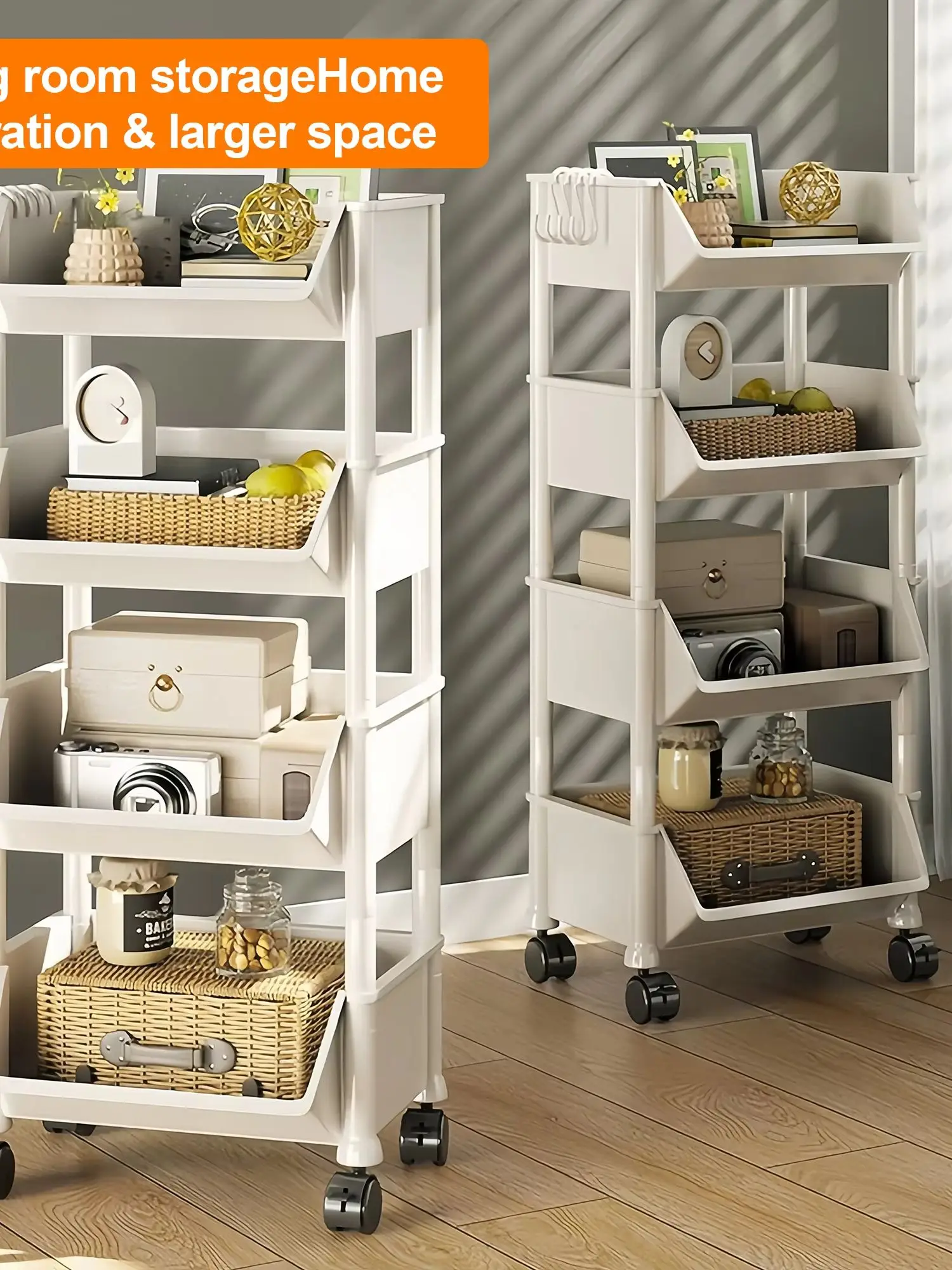 Veelzijdige 4/5-laags rollende - Book Cart Rolling recensie en prijs