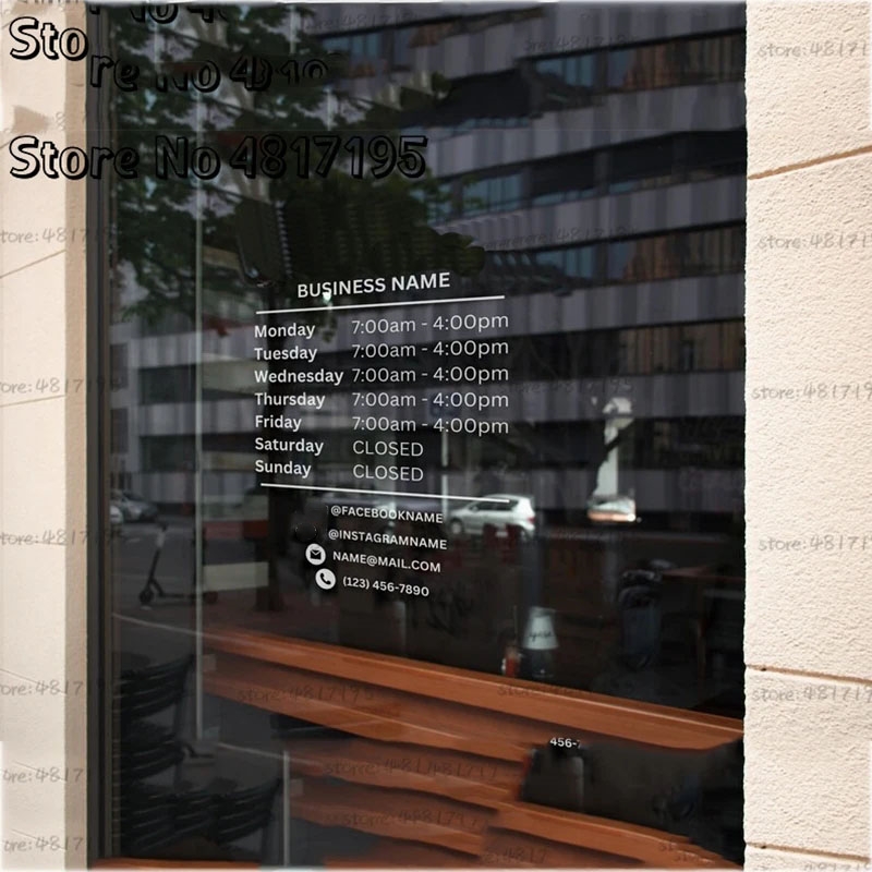Openingstijden Met Aangepaste  - Office Furniture Logo recensie en prijs