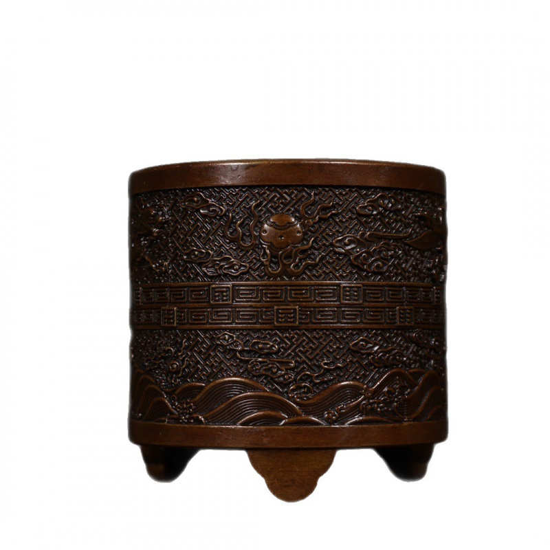 Bronzen wierookbrander cilinde - Office Furniture Phoenix recensie en prijs
