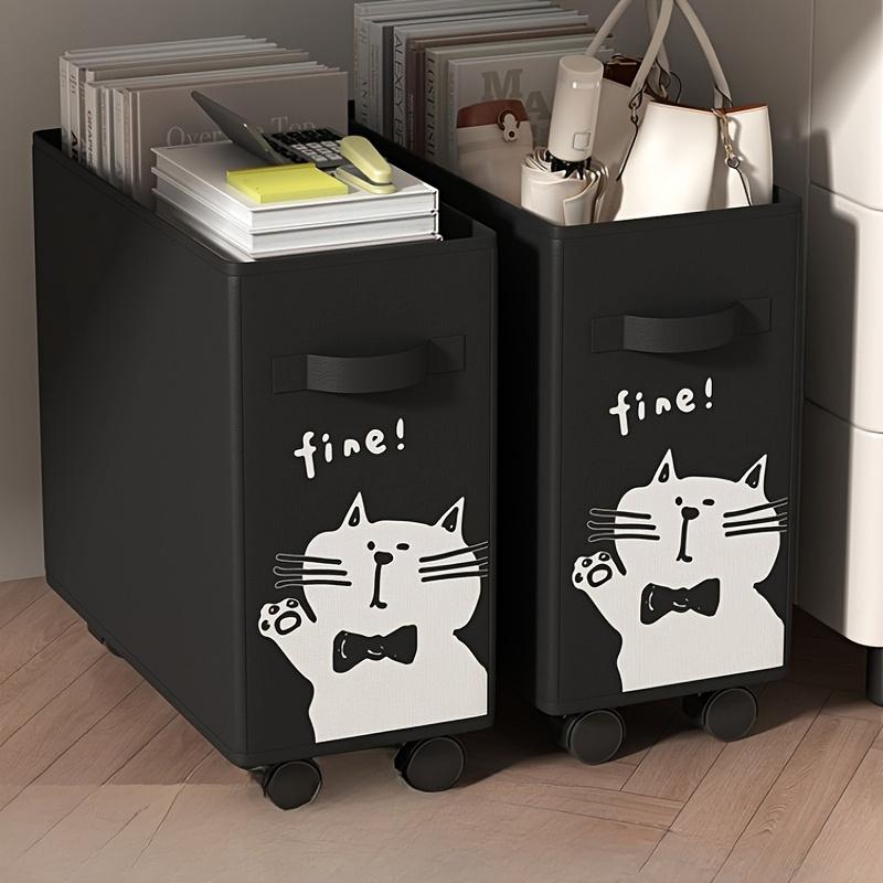 Opvouwbare opbergwagen onder h - Book Cart Rolling recensie en prijs