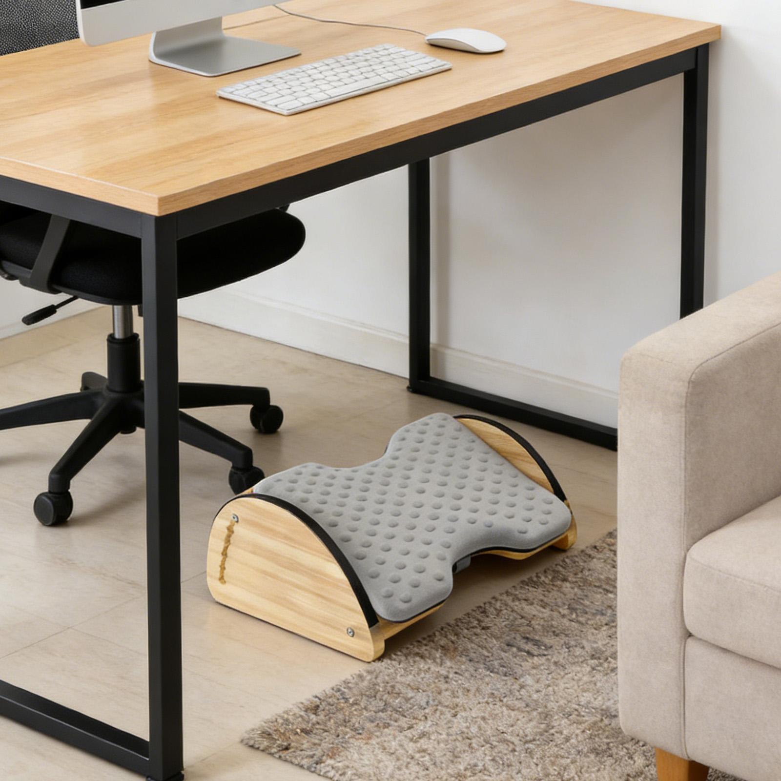 Verstelbare bamboe voetenbank  - Office Furniture In China recensie en prijs