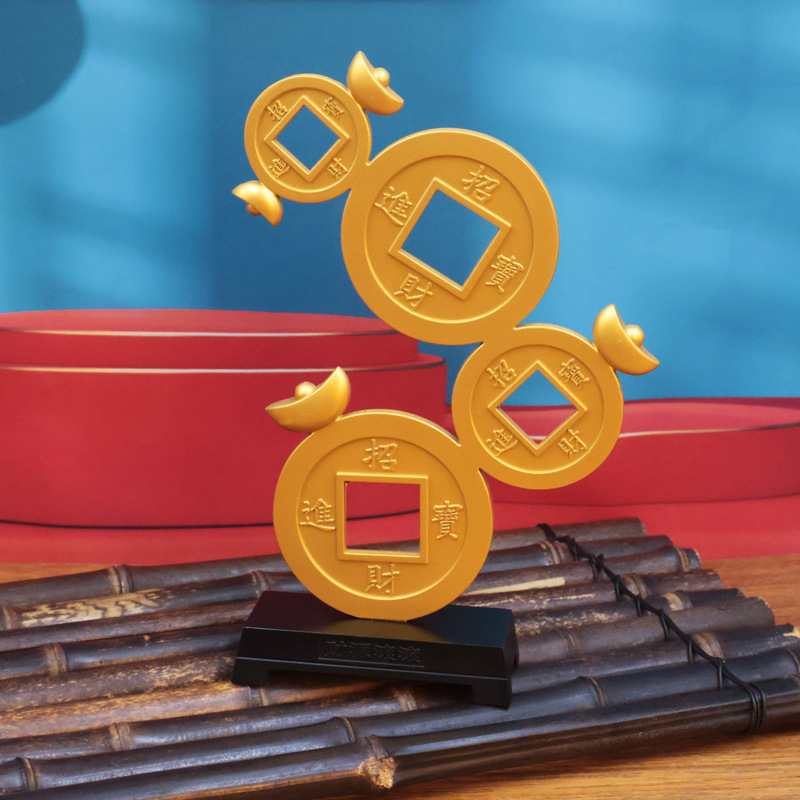 Groot metalen koperen geluksor - Office Furniture Phoenix recensie en prijs