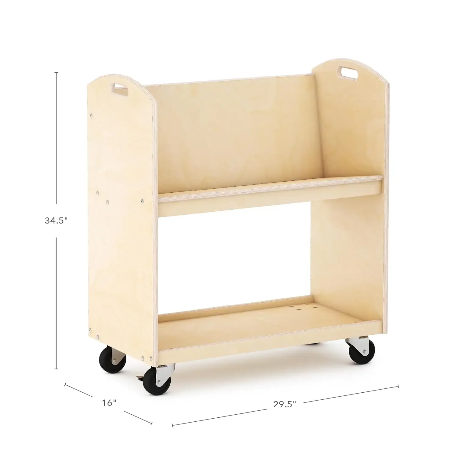Boekenwagen voor kinderen - Na - Book Cart Rolling recensie en prijs