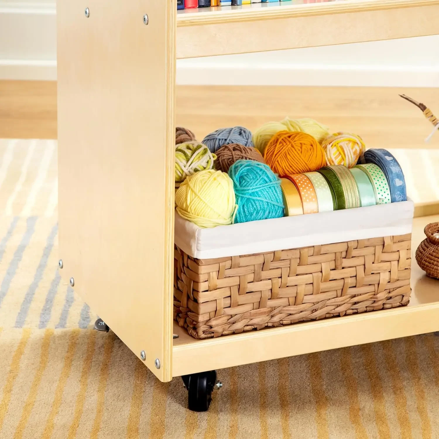 Boekenwagen voor kinderen - Na - Book Cart Rolling recensie en prijs