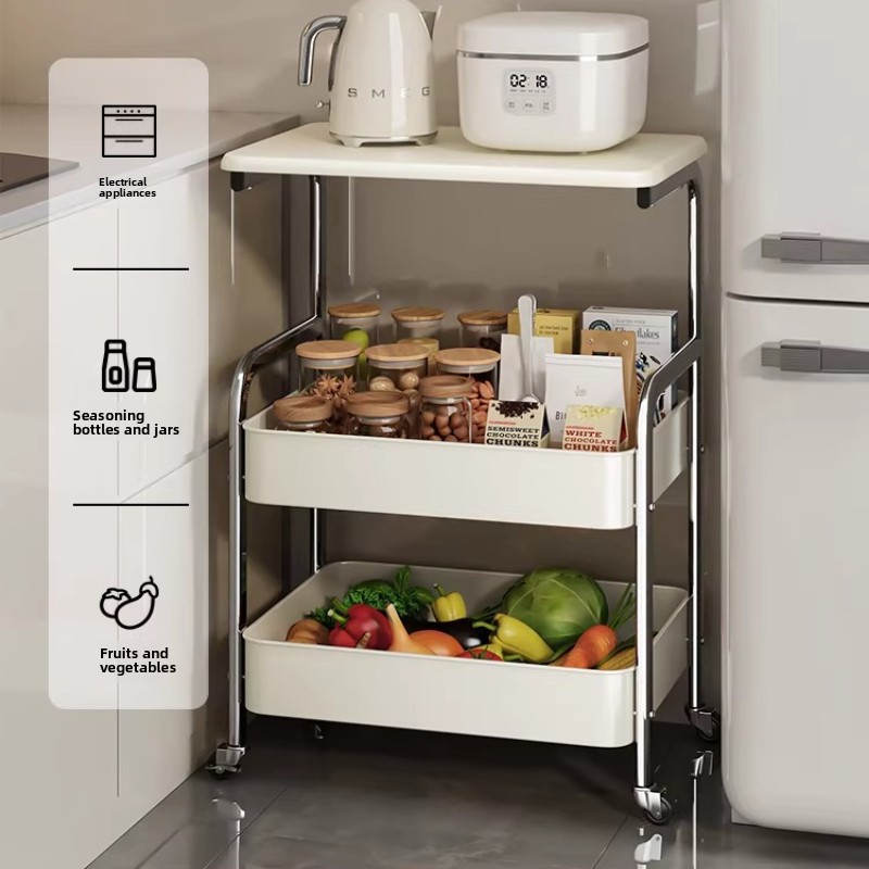 Rolbare opbergwagen met smalle - Book Cart Rolling recensie en prijs